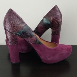 NEW!! Sigerson Morrison Purple Pumps
